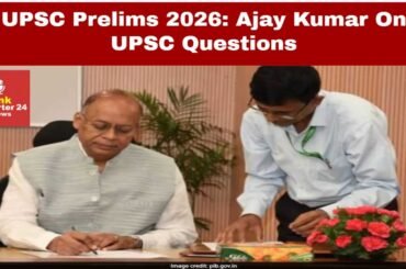ajay kumar upsc news
